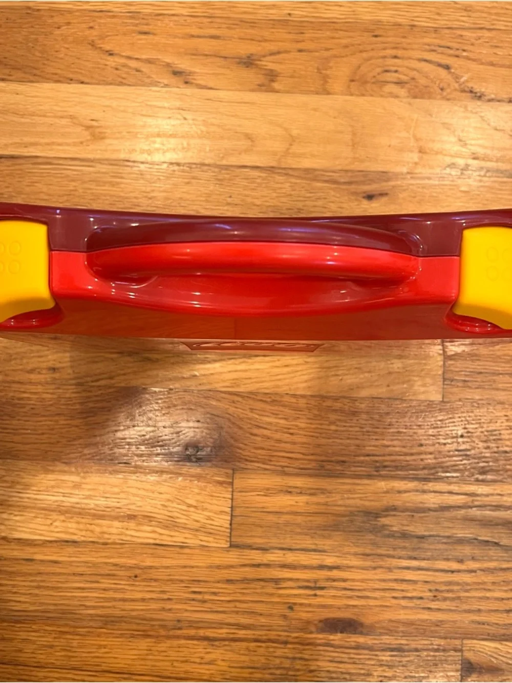 Lego Red Travel Carry Case with Yellow Latches